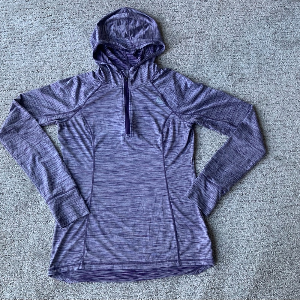 Like New!  Reebok Half Zip Pullover Hoodie.  Women Size Small